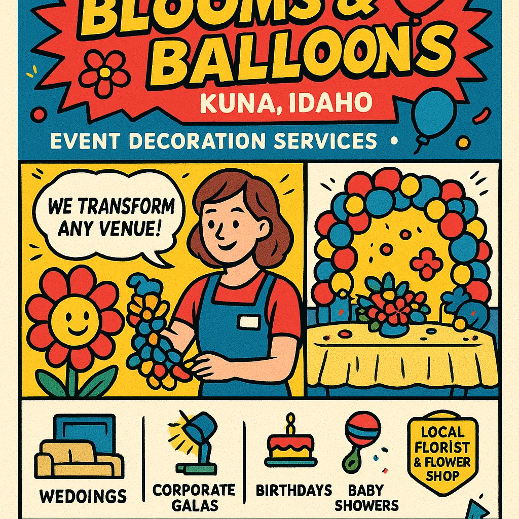 blooms and balloons kuna - Kuna