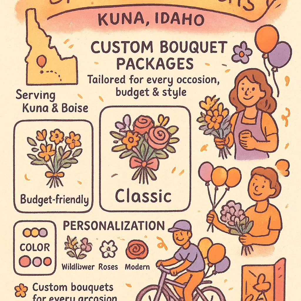 blooms and balloons kuna - Idaho